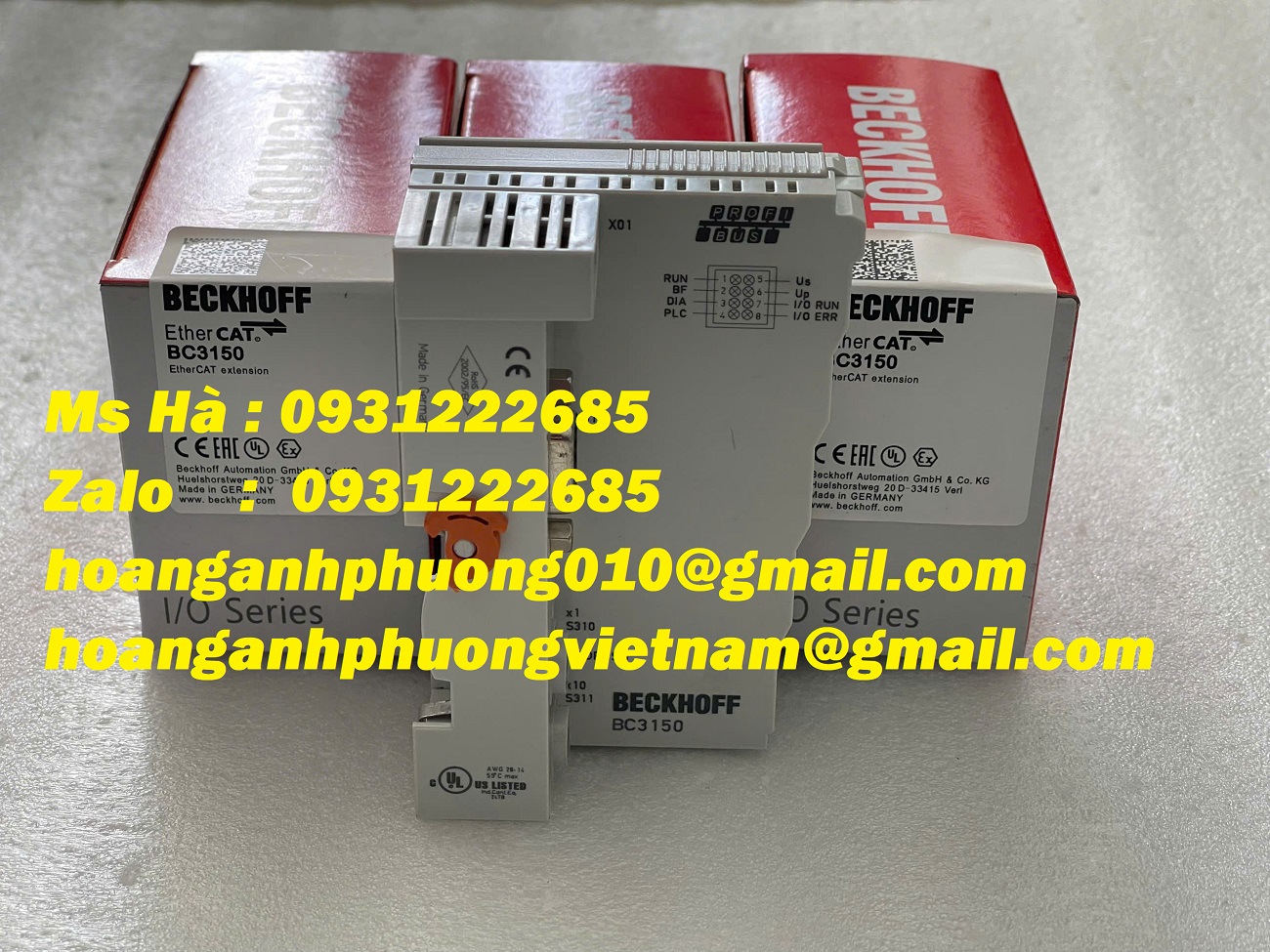 Giá ưu đãi hiện nay - Hãng Beckhoff - Bộ kết nối BC3150